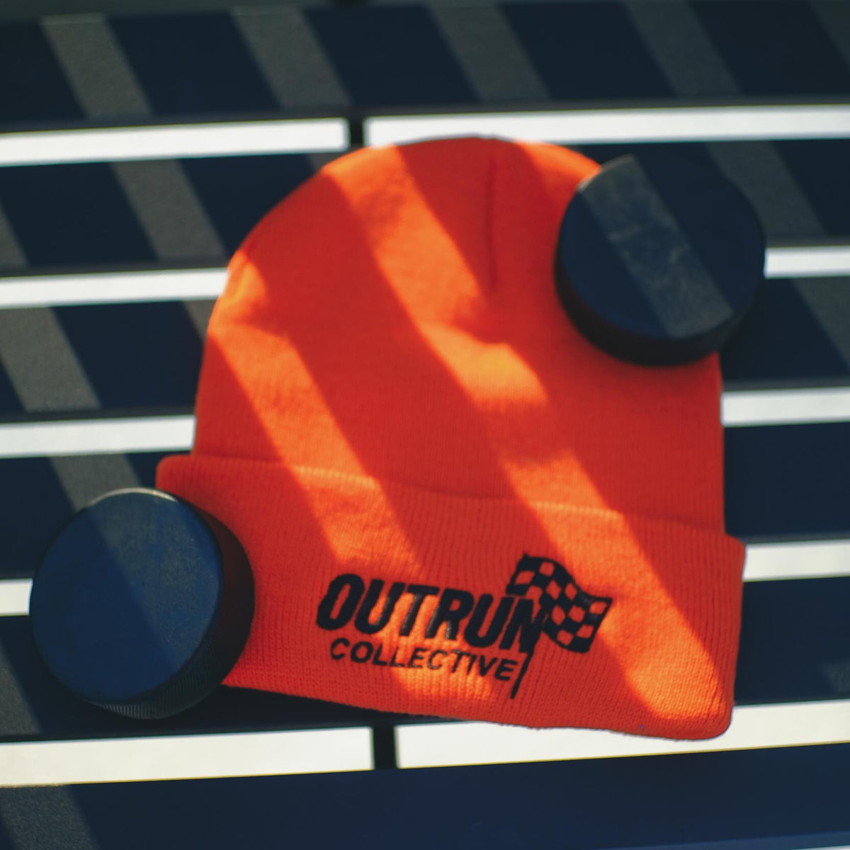 Outrun Embroidered Beanie