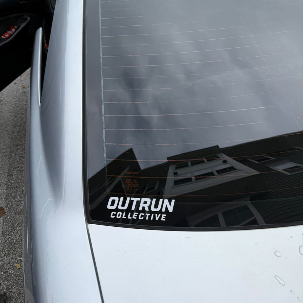 Outrun Collective Logo Sticker